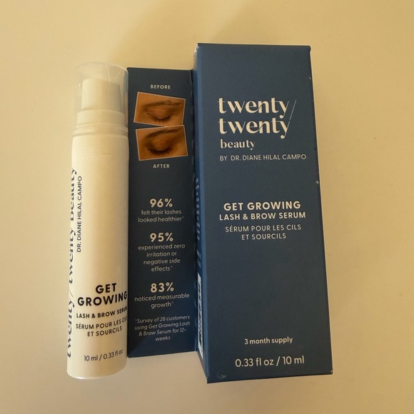 twenty twenty Other - Get Growing Lash & Brow Serum - White